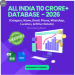 All India Latest Business Directory (PAN INDIA DATABASE) 2026